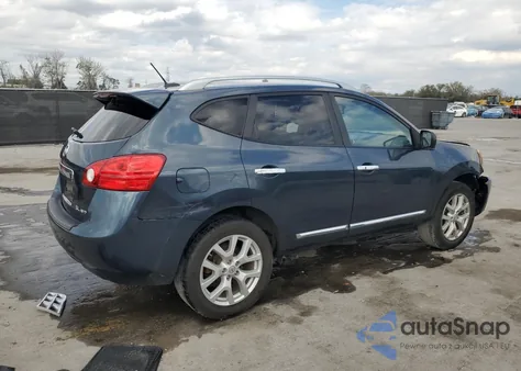 2013 Nissan Rogue S из США, поврежденный, VIN JN8AS5MV9DW102308